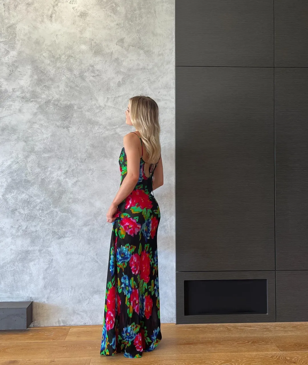 Rat & Boa Casablanca Dress Floral Size S/AU 8 for rent on The Volte - main image