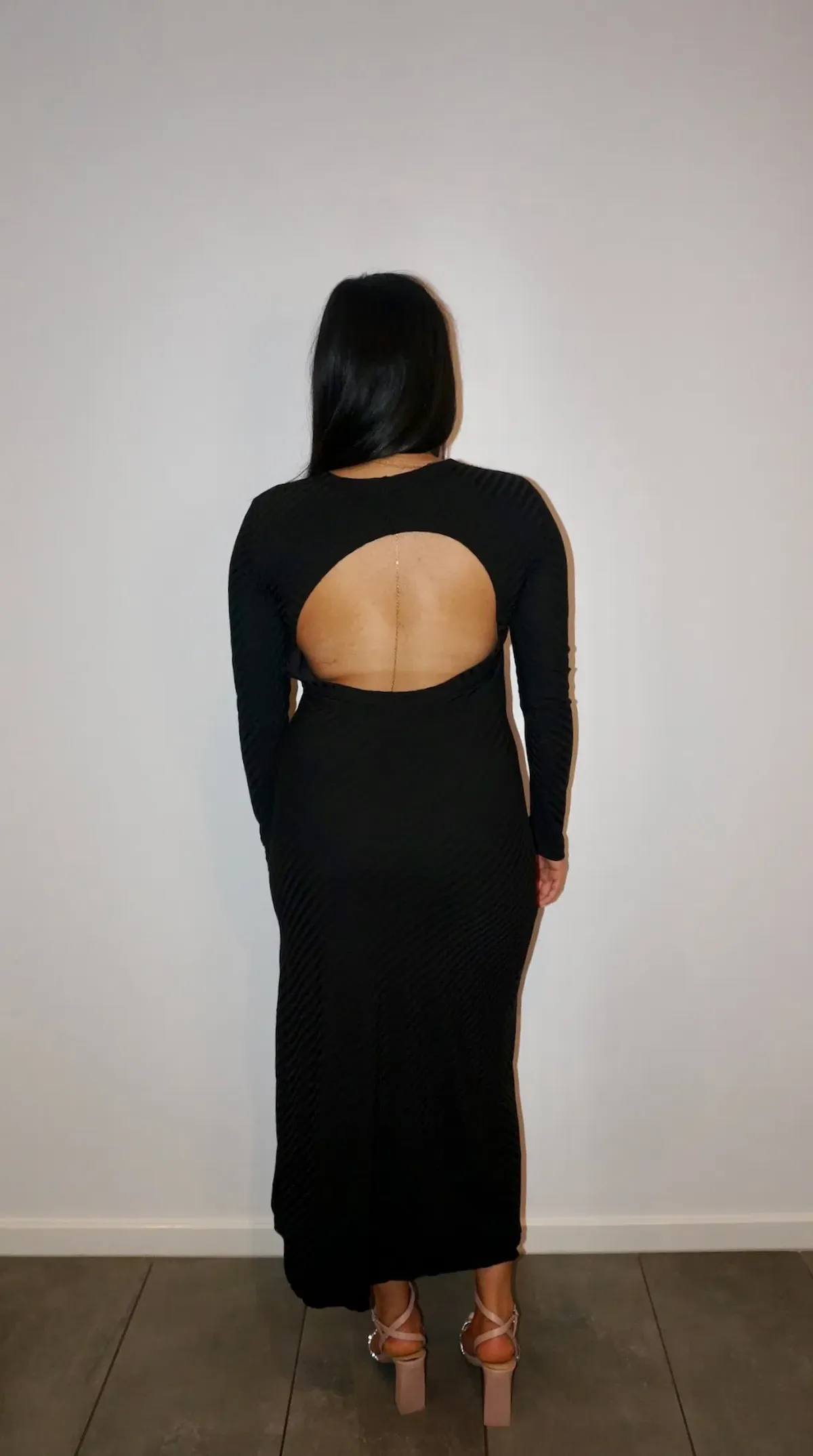 Lover Bobbie Open Back Dress Black Size 10 - Image 3