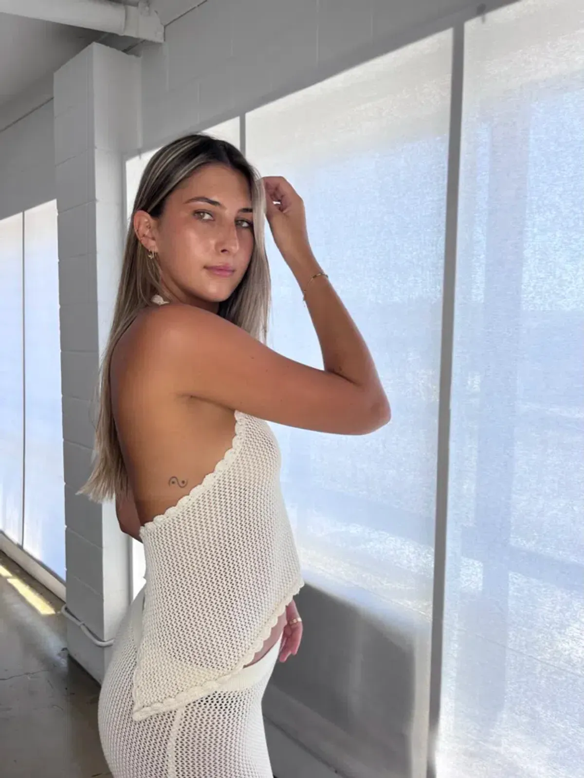 Kookaï Pascha Set In Colour Coconut Milk Size AU 8 - Image 4