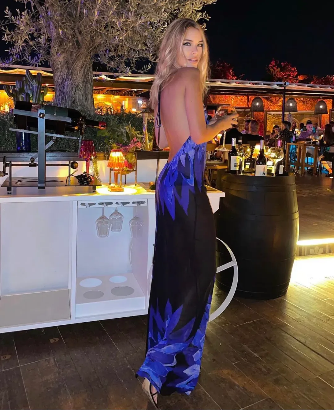 Rat & Boa Coralina Dress Blue Size XS / Au 6 for rent on The Volte - main image