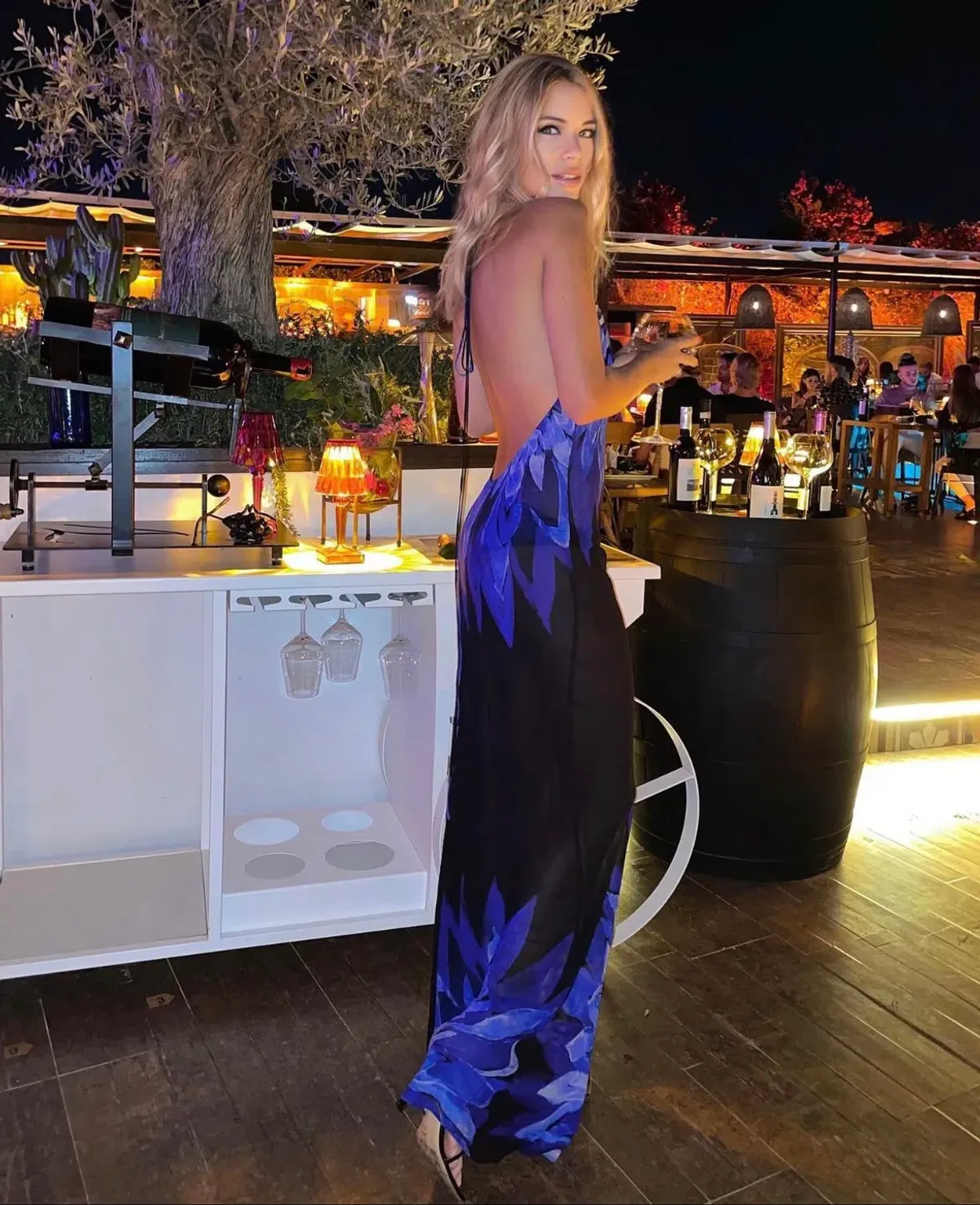 Rat & Boa Coralina Dress Blue Size XS / Au 6 - Image 4