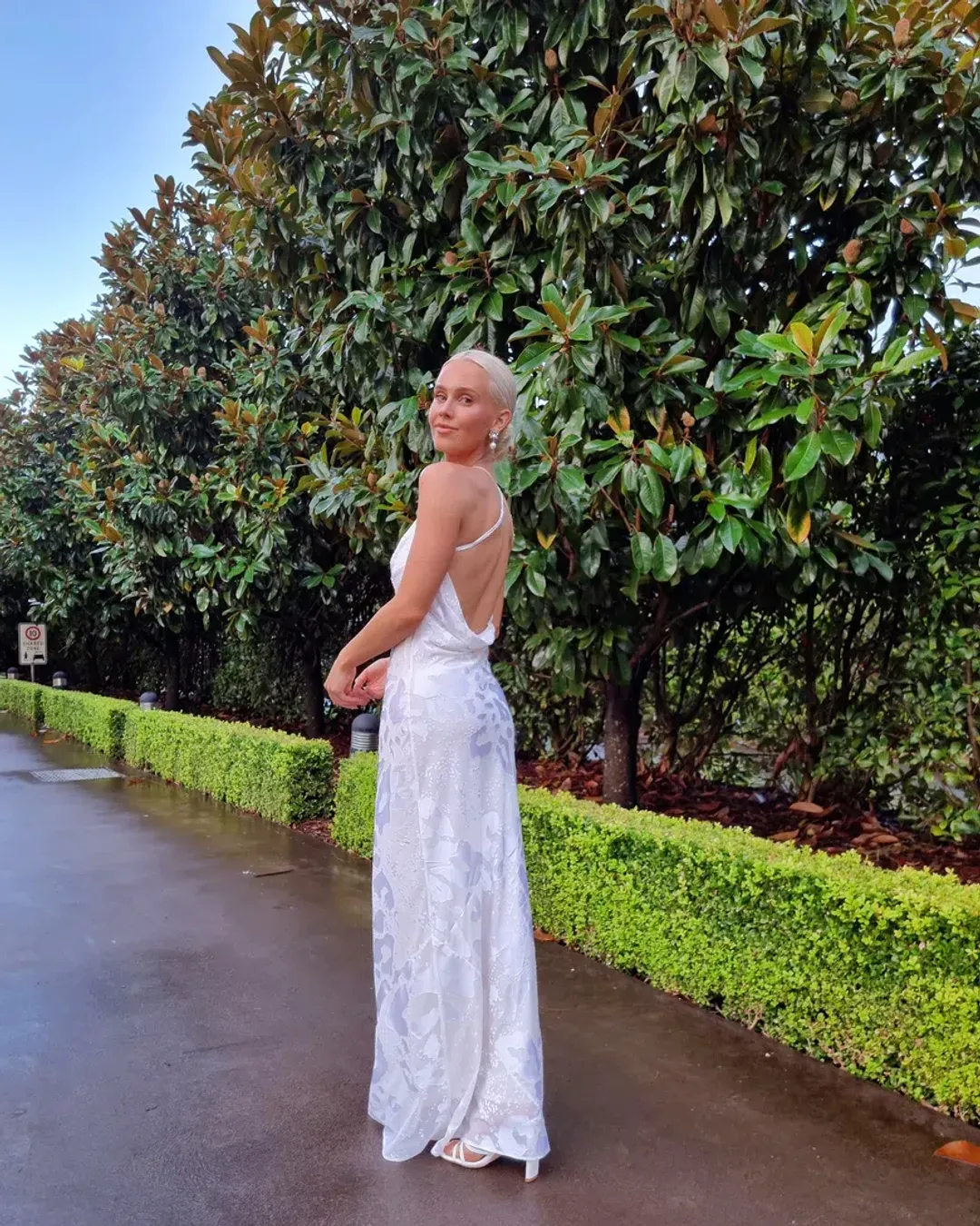 Rat & Boa Primrose Dress Off White Size XS / Au 6  for rent on The Volte - main image