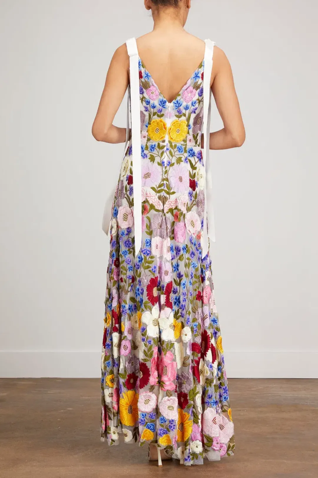 Rachel Gilbert Nya Gown Multi-colored Size 2 / AU 10 for rent on The Volte - main image