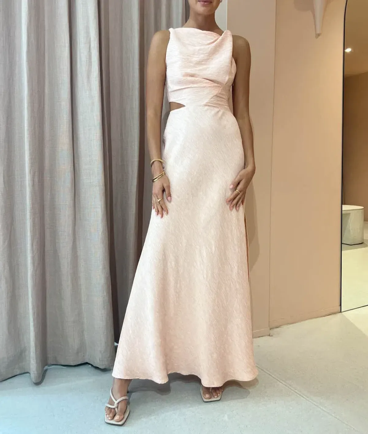 One Fell Swoop Florence Maxi Dress Blossom Size 12 - Image 1