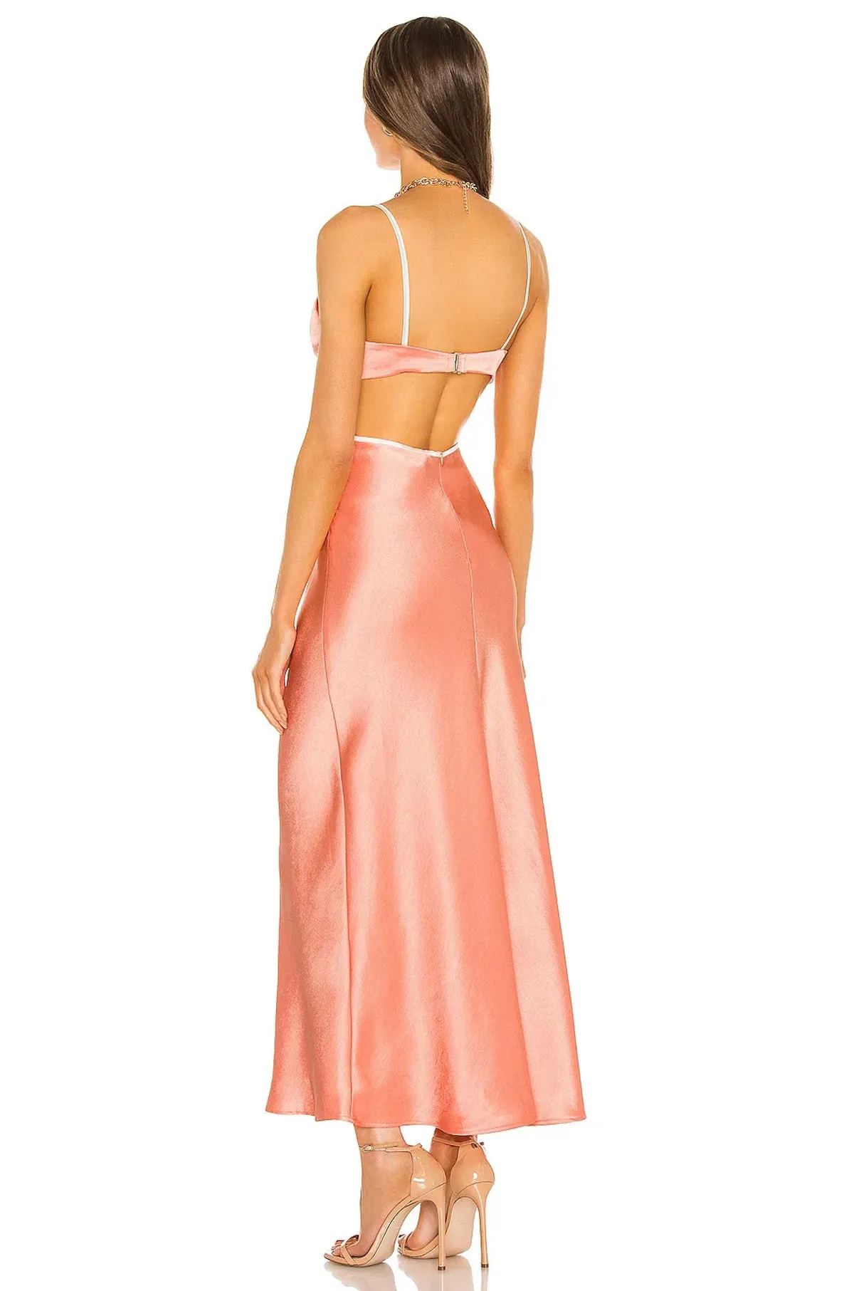 Bec & Bridge Veronique Maxi Dress Coral Size 12 - Image 2