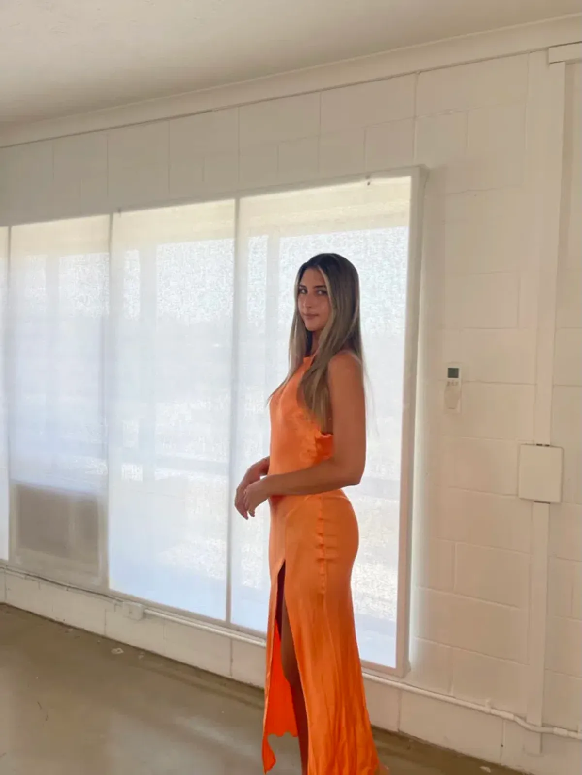 Bec & Bridge Annika Maxi Dress Coral Size 6  - Image 5