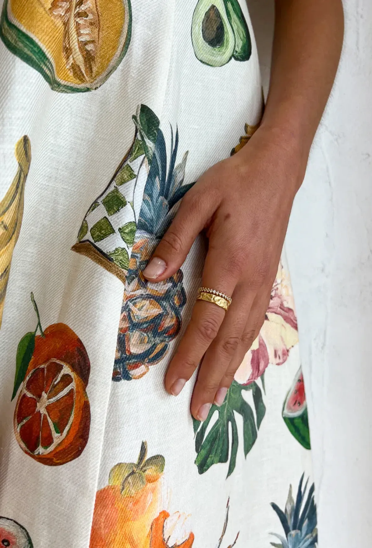 Alemais Theo Midi Dress Multi Size 10 - Image 4