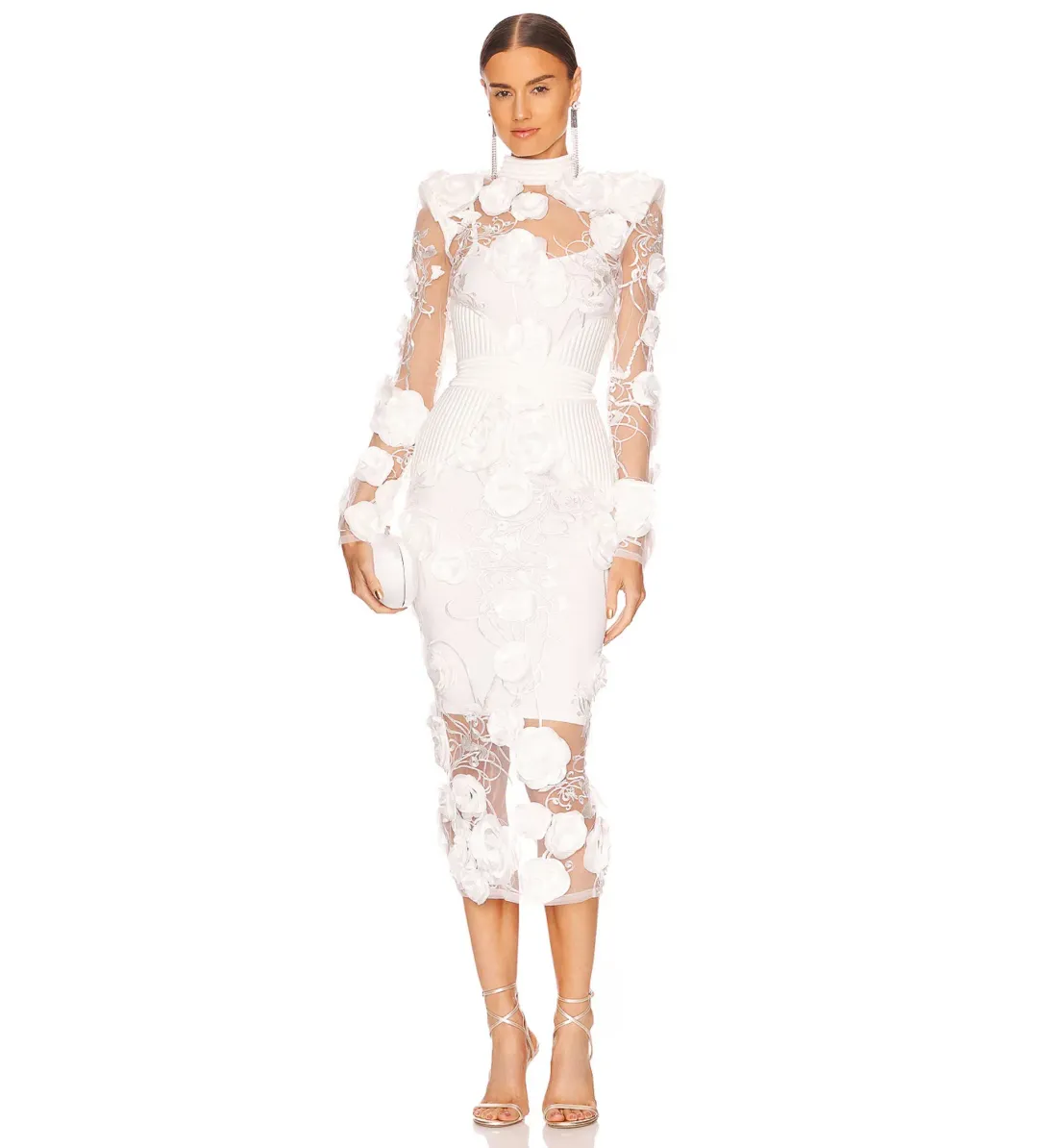 Zhivago The Vendetta Dress White Size 8 for rent on The Volte - main image
