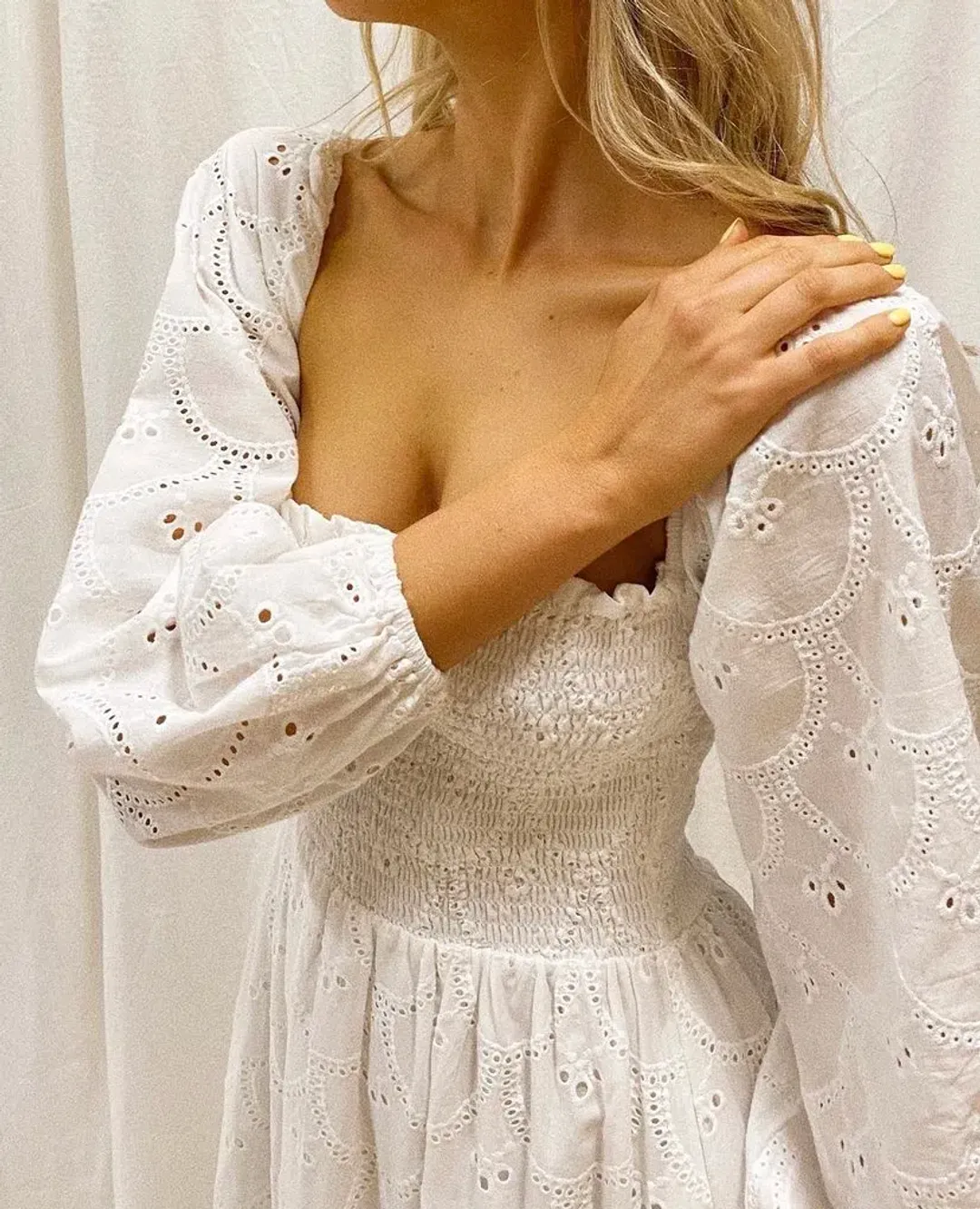 Palm Noosa Goodall Dress White Size 10 for rent on The Volte - main image