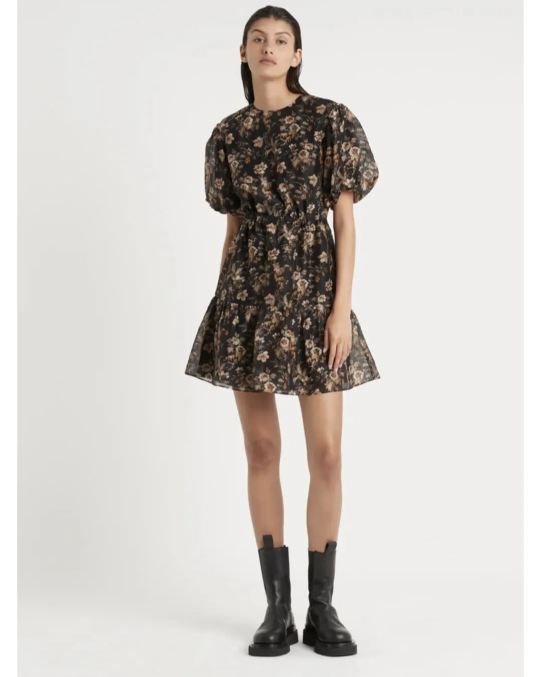 Sir the Label Amerie Open back Mini Brown Size 3 / AU 12 for rent on The Volte - main image