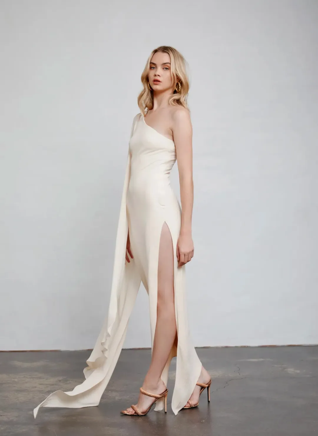 Lexi Riley Dress Cream Size 6 for rent on The Volte - main image