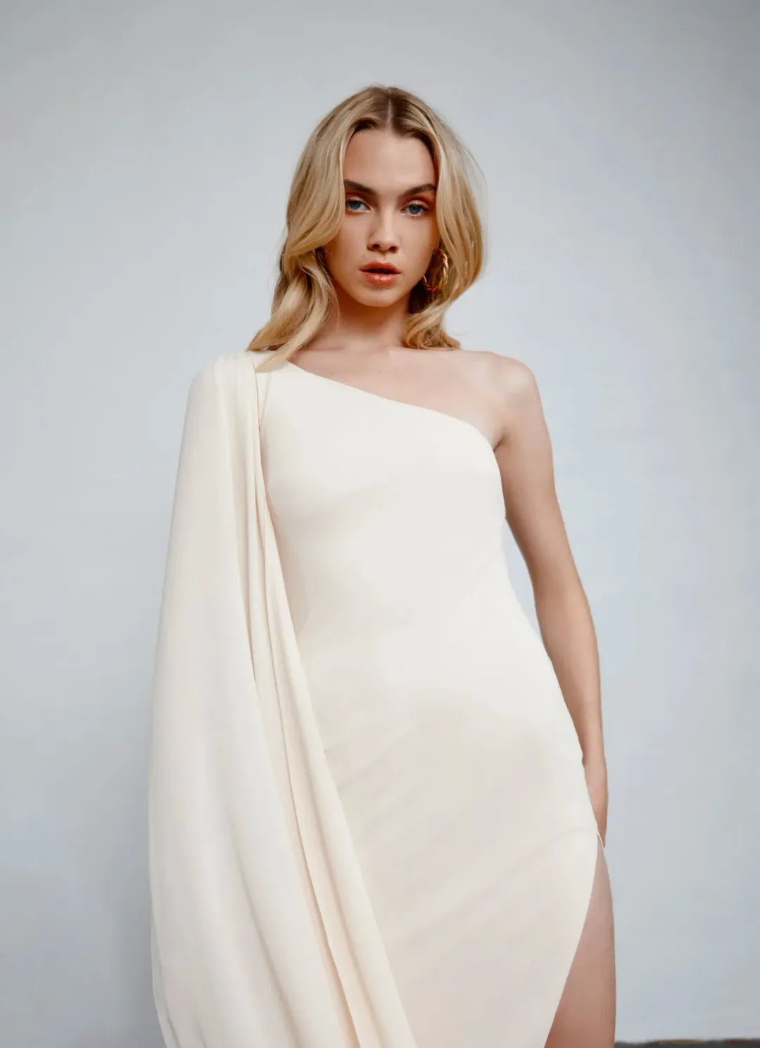 Lexi Riley Dress Cream Size 6 for rent on The Volte - main image