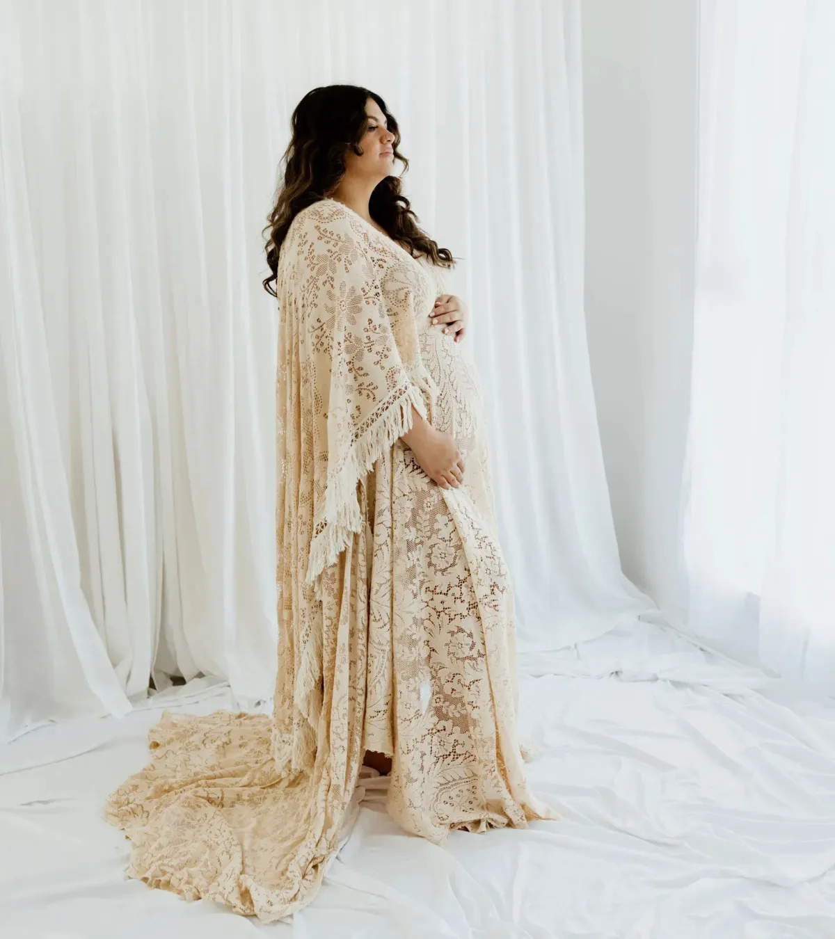 We Are Reclamation Magic Maker Gown Dark Ivory One Size - Image 8