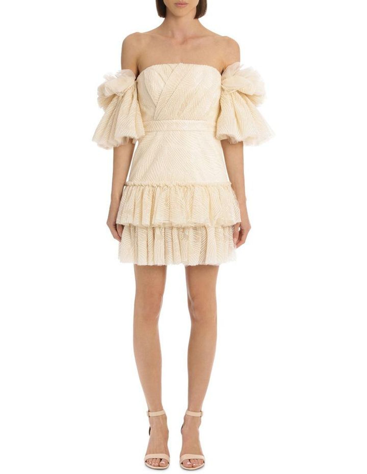 Acler Cooper Dress Cream Size AU 10 - Image 1