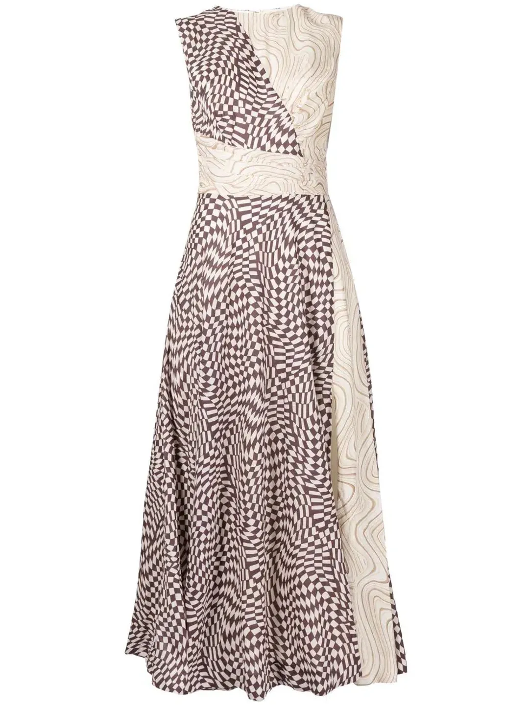 Rachel Gilbert Lola Dress Print Size 0/AU 6 for rent on The Volte - main image
