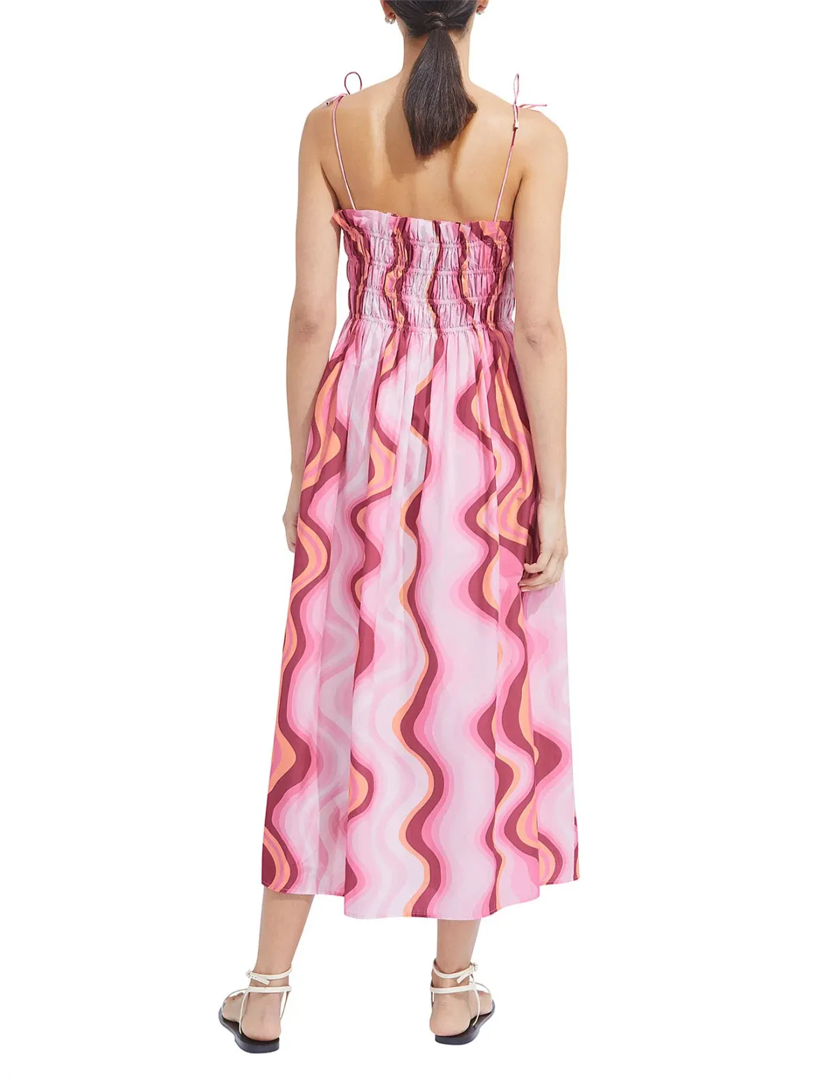 Steele Mirabella Dress Print Size M/Au 10 - Image 3