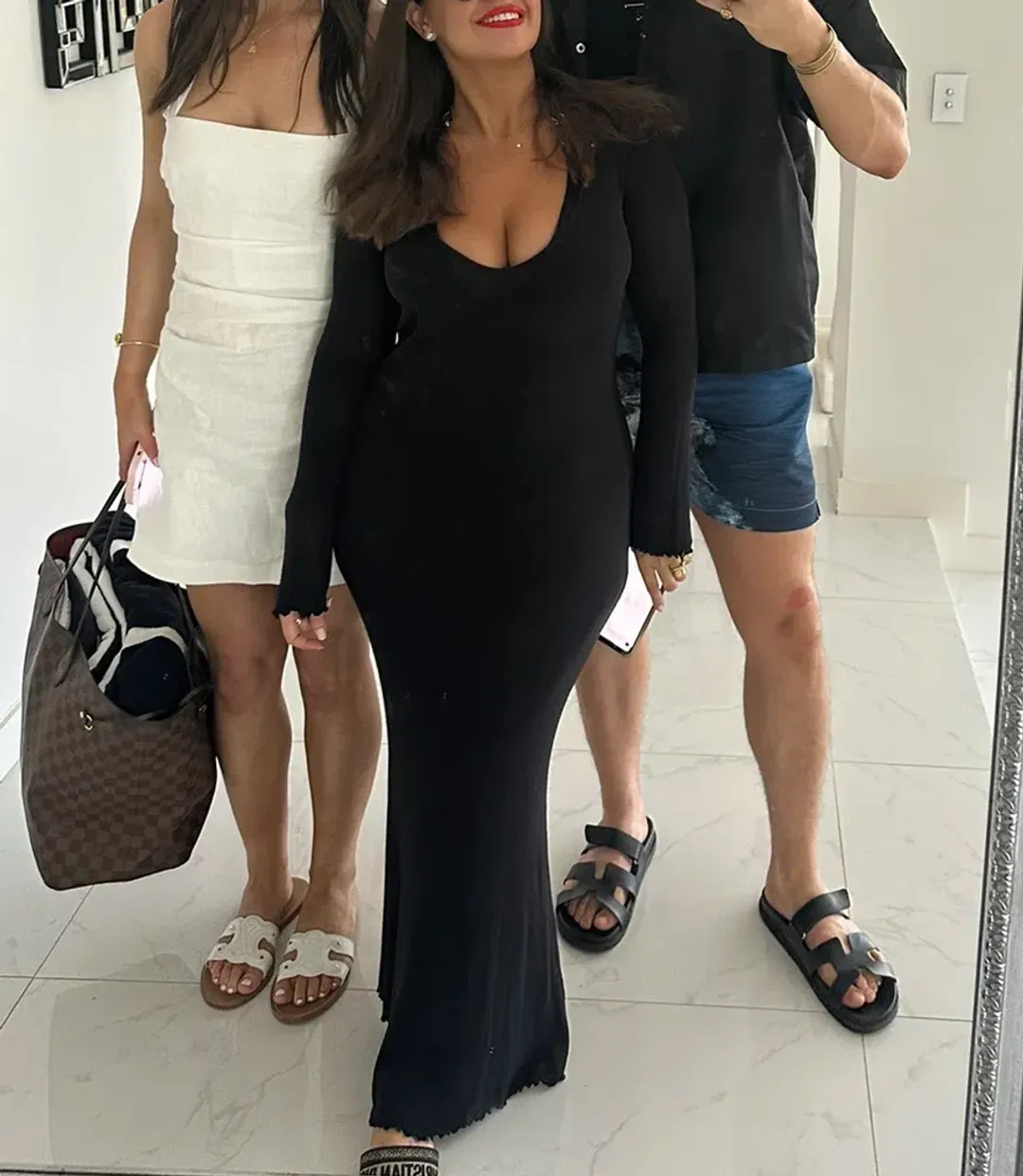 Bayse Brand Danita Maxi Dress Black Size M / 10 for rent on The Volte - main image