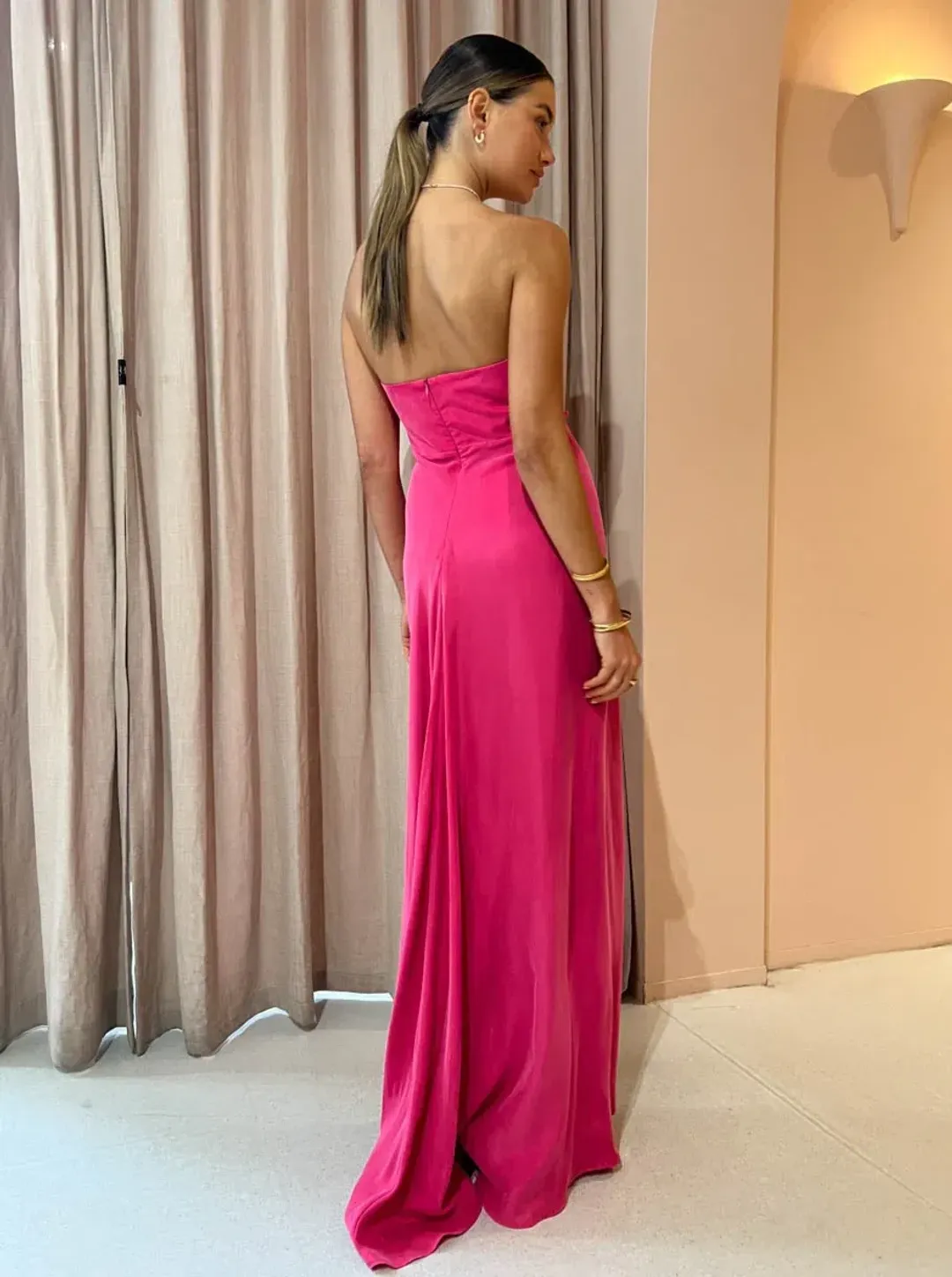 One Fell Swoop Tellus Maxi Dress Hyacinth Size 6 for rent on The Volte - main image