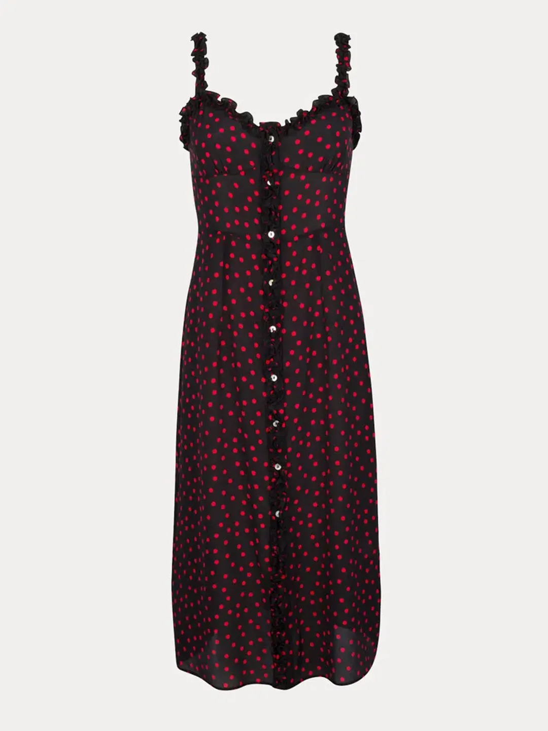 Realisation Par The Juliet Midi Dress in Italia Spot Size M / Au 10 for rent on The Volte - main image