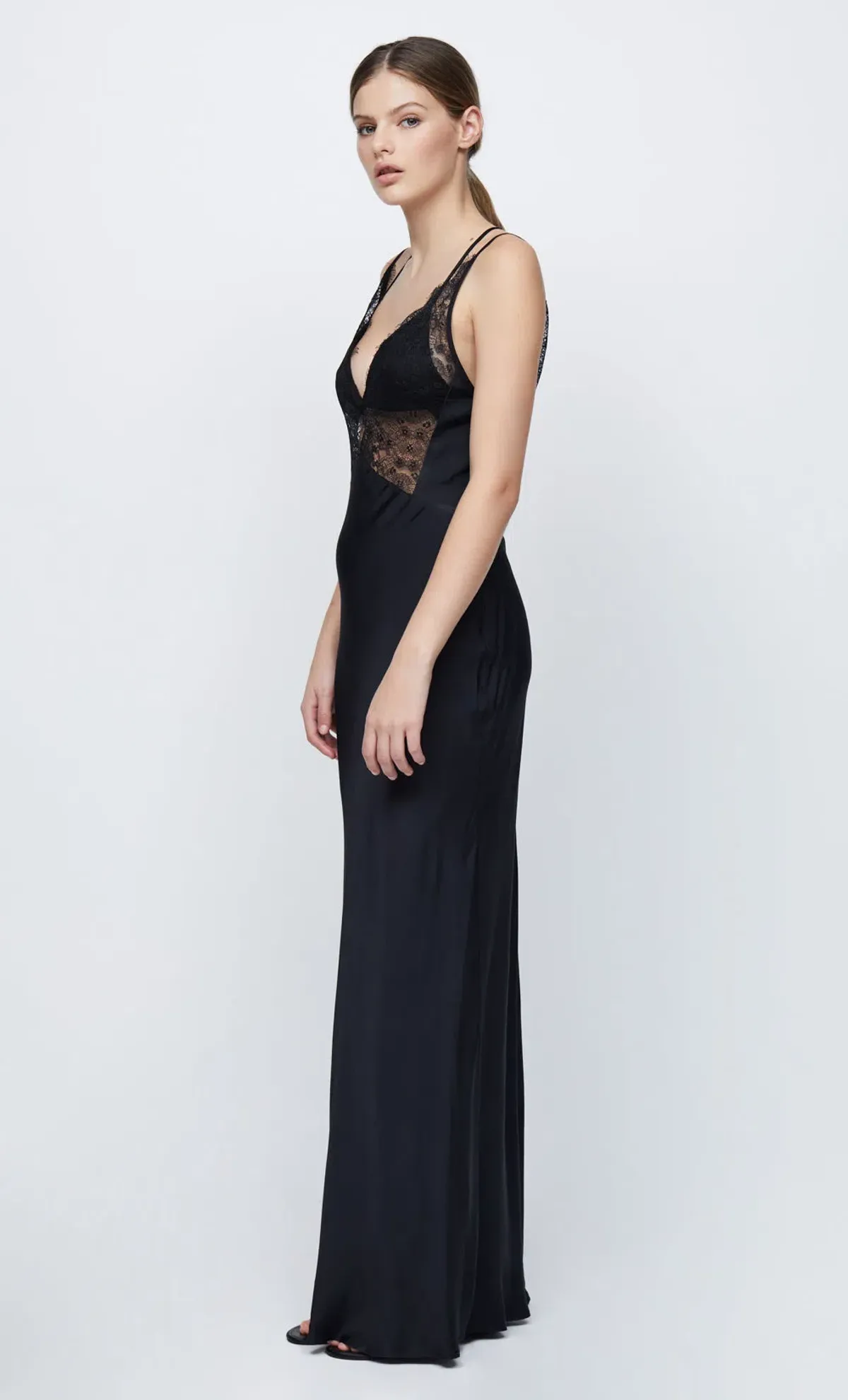 Bec & Bridge Lucille Lace Cut Out Camille Open Back Maxi Dress Black Size 8 / S - Image 6