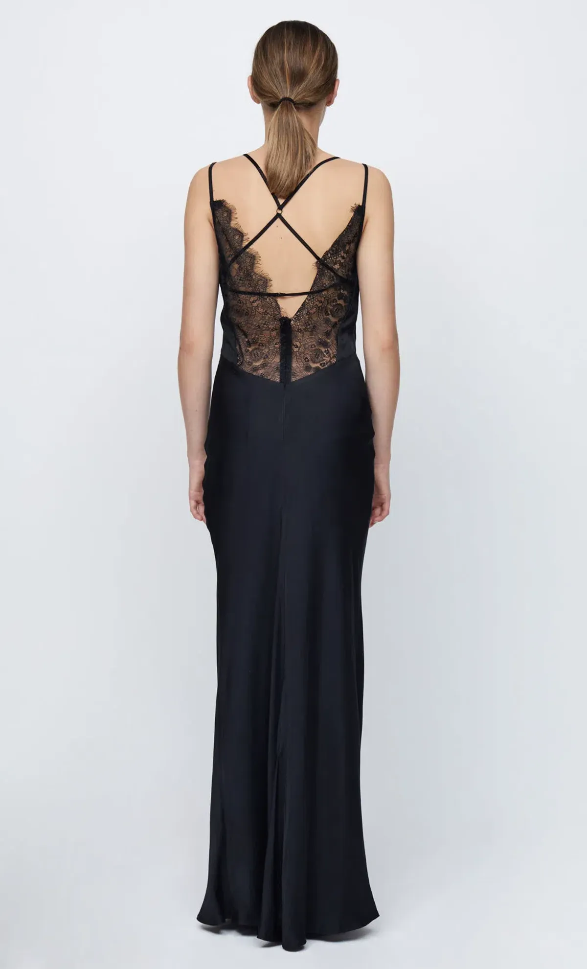 Bec & Bridge Lucille Lace Cut Out Camille Open Back Maxi Dress Black Size 8 / S - Image 7