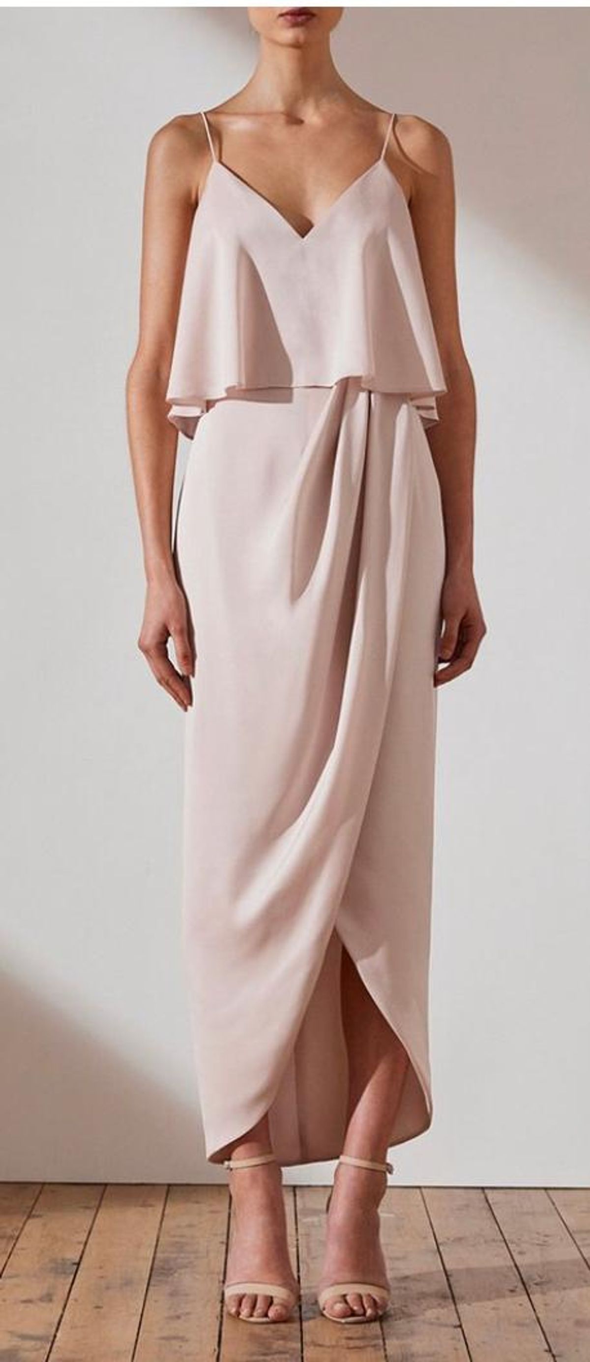 Shona Joy Luxe Frill Cocktail  - Image 1