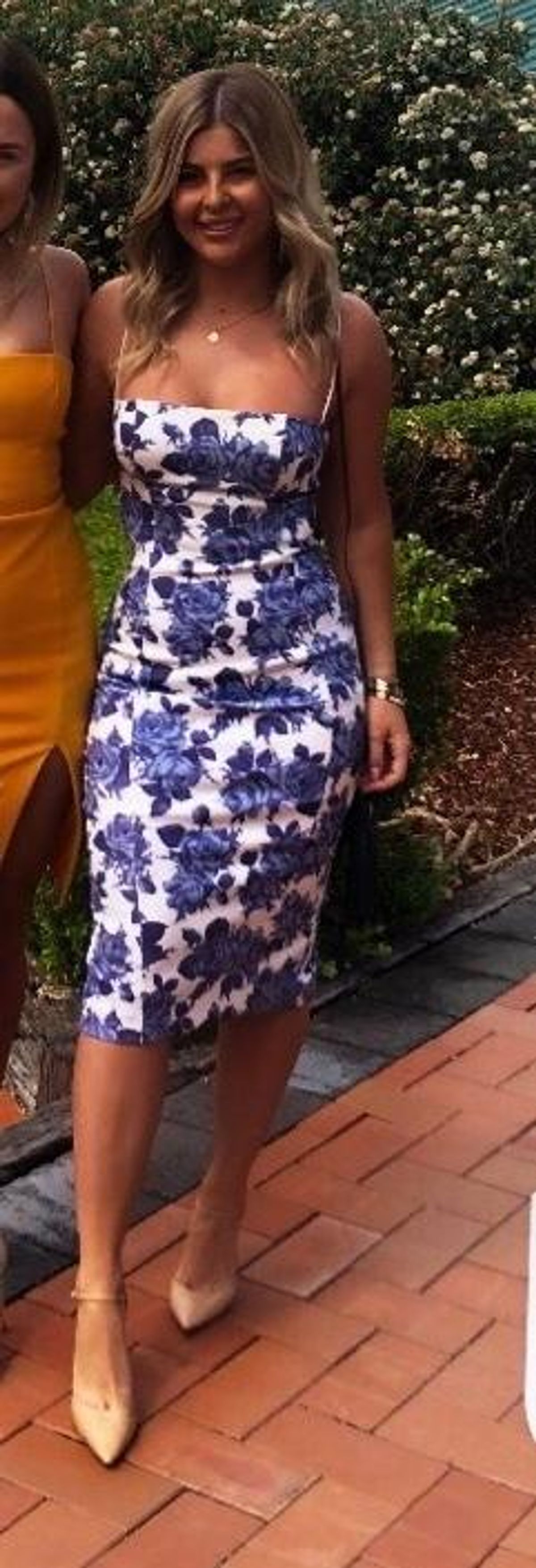 Misha Sophie Dress Print Size 8 - Image 2