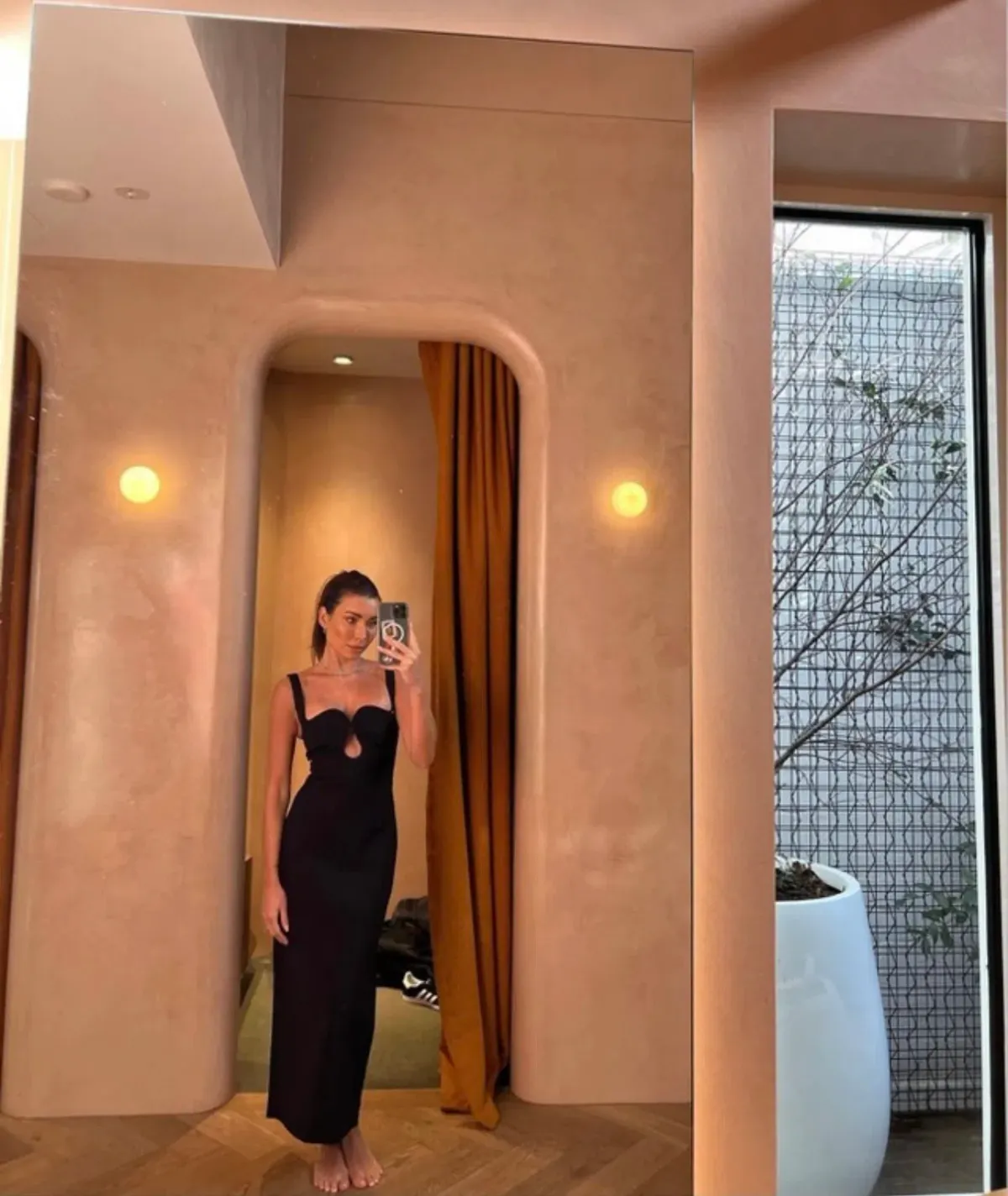 Camilla and Marc Brixton Midi Dress Black  Size AU6 - Image 4