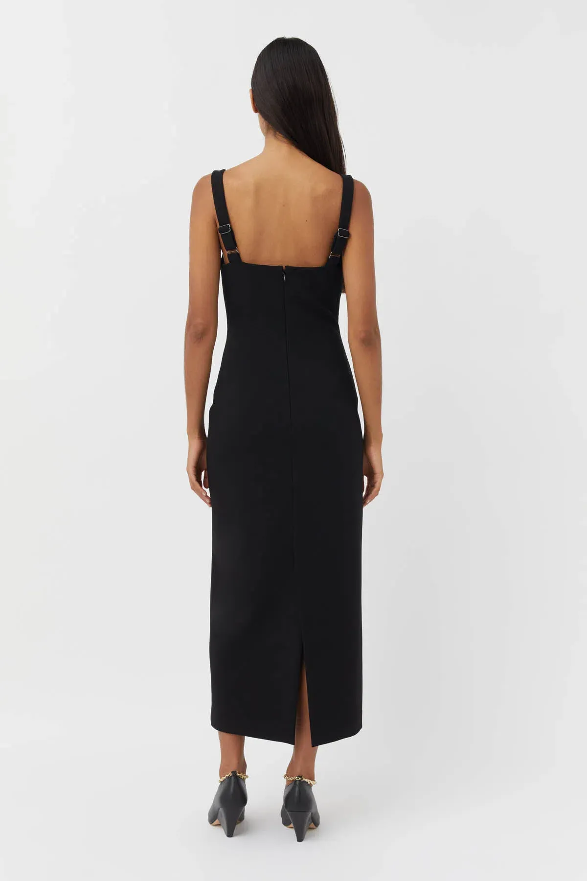 Camilla and Marc Brixton Midi Dress Black  Size AU6 - Image 2