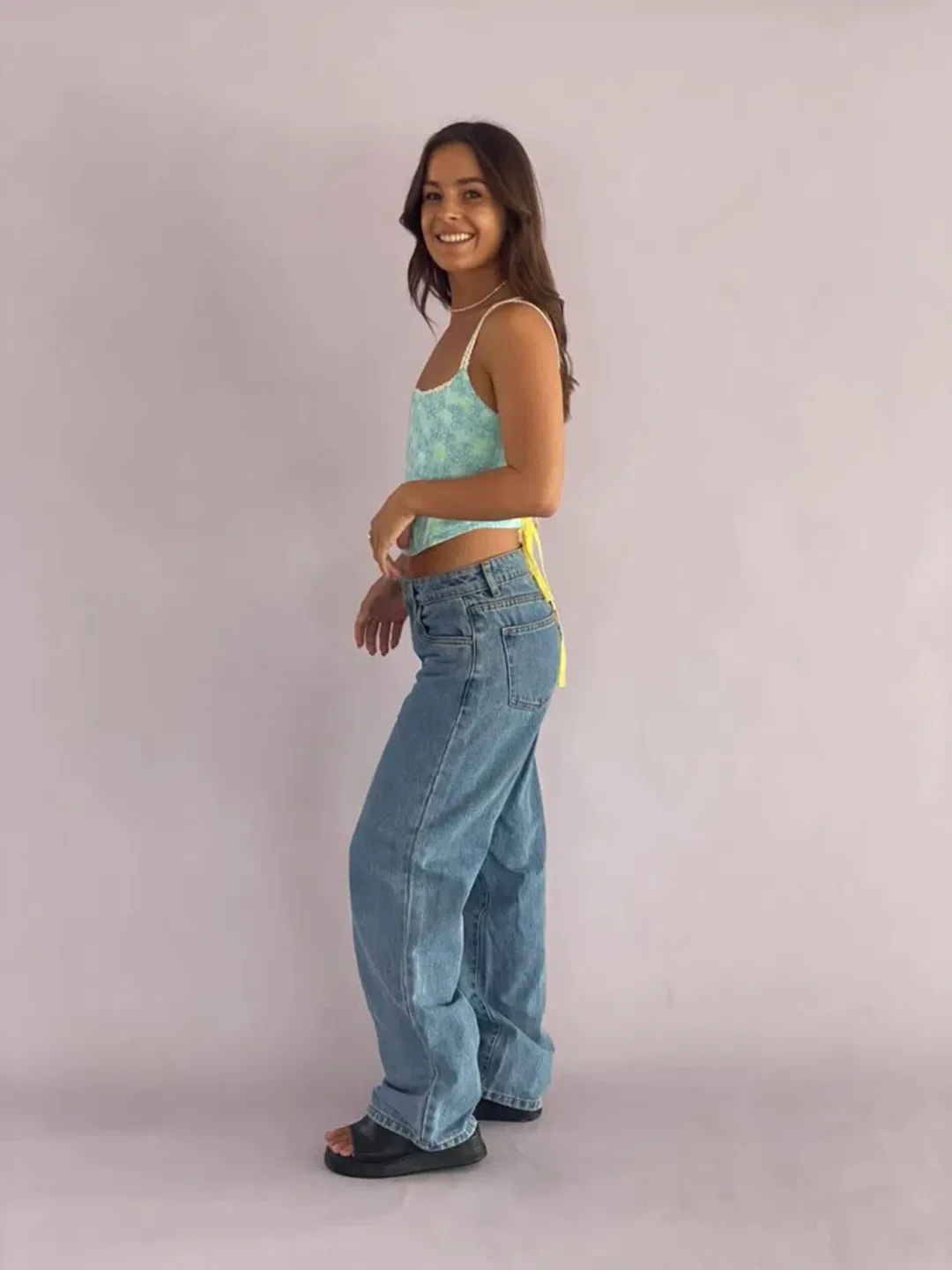 Eisha Collective Milah Corset Blue Size 0/Au 6 for rent on The Volte - main image