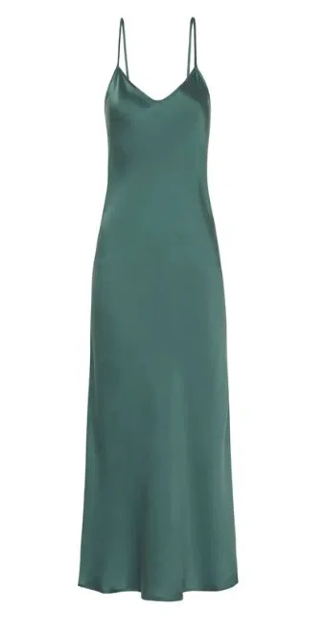 Silk Laundry 90s Slip Dress Emerald Green Size AU 10 for rent on The Volte - main image