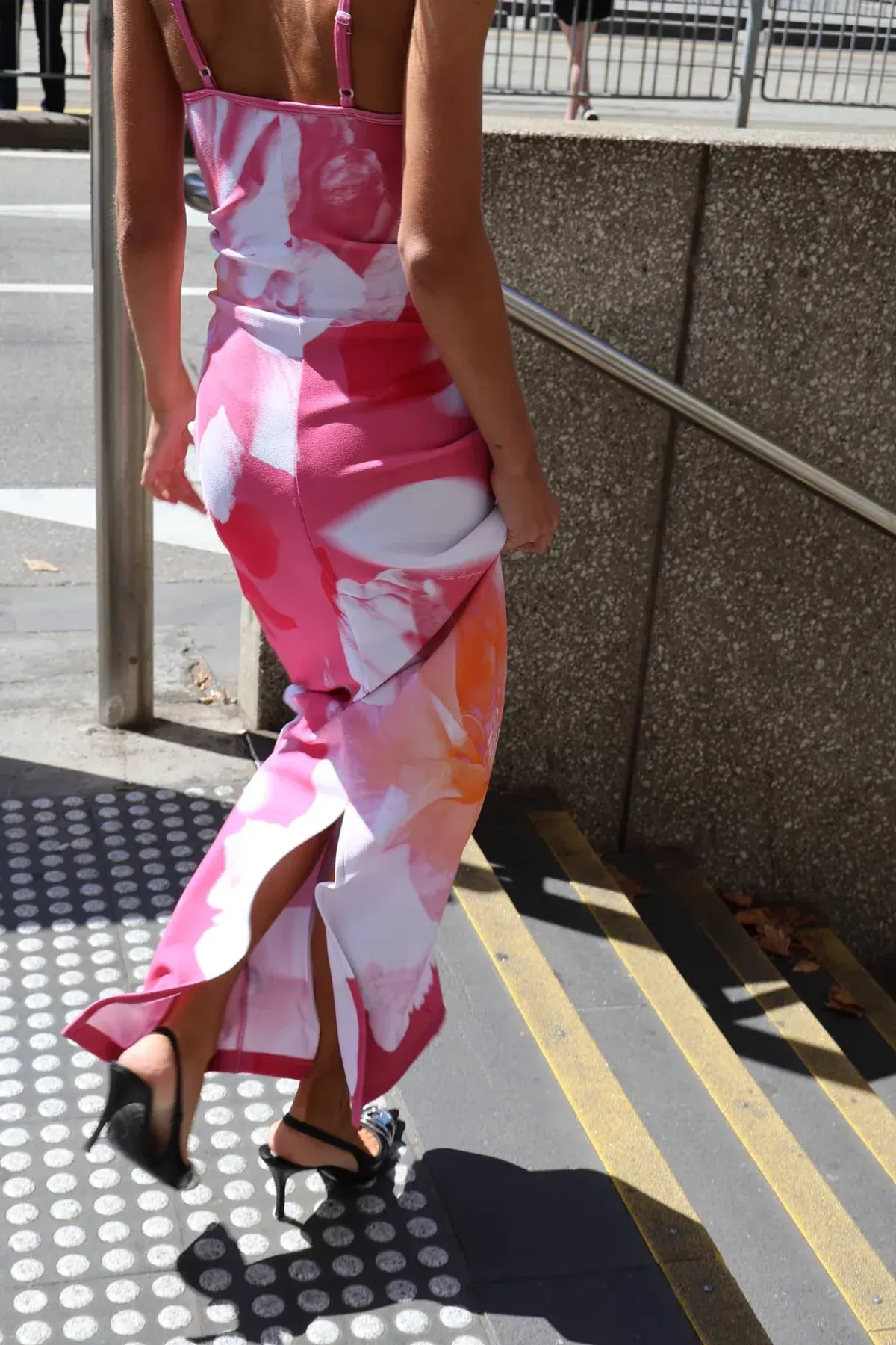 With Harper Lu Valentina Slip Dress Pink Size M / AU 10  - Image 5