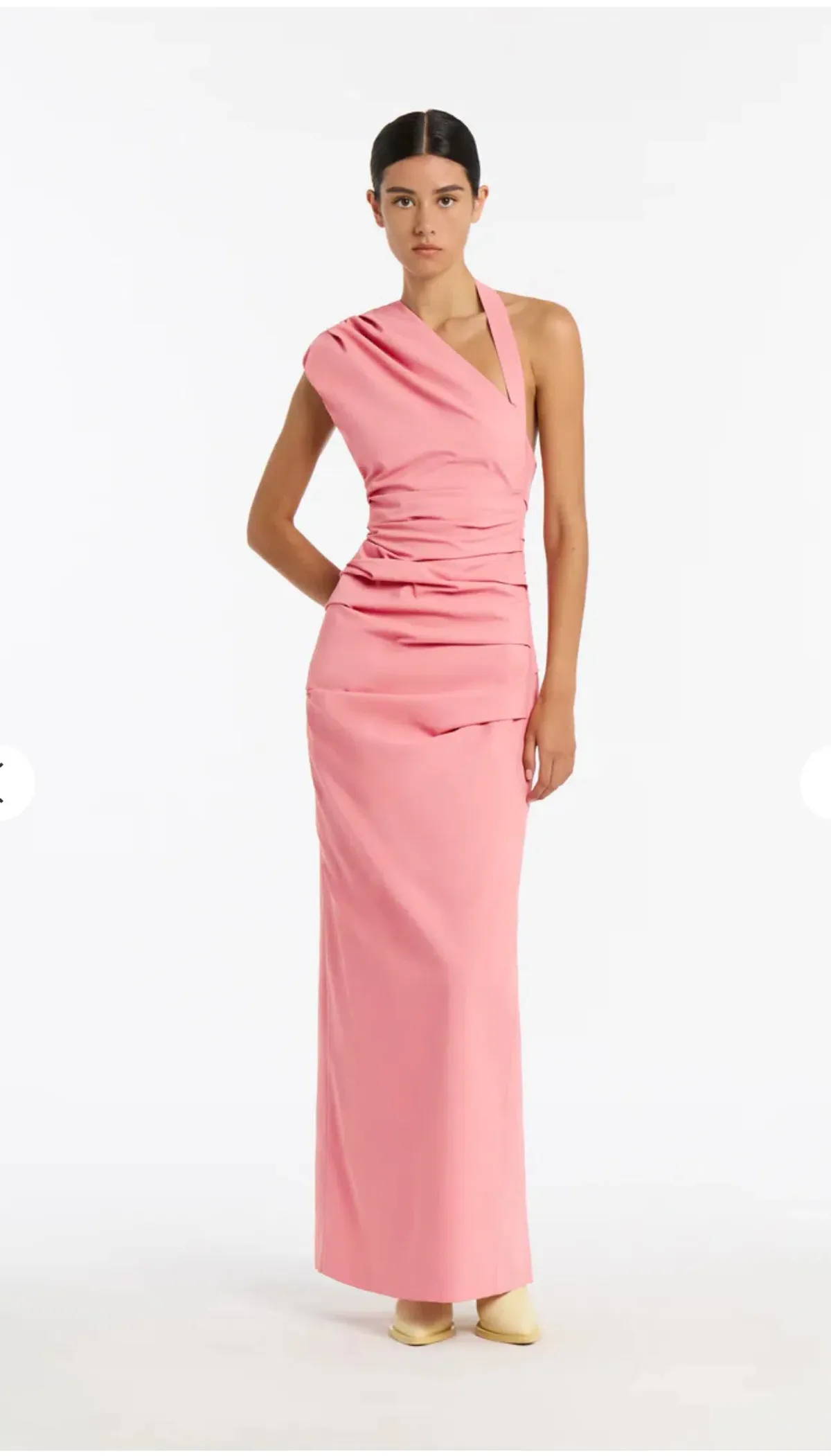Sir The Label Giacomo Gathered Gown Pink Size AU 8 - Image 2