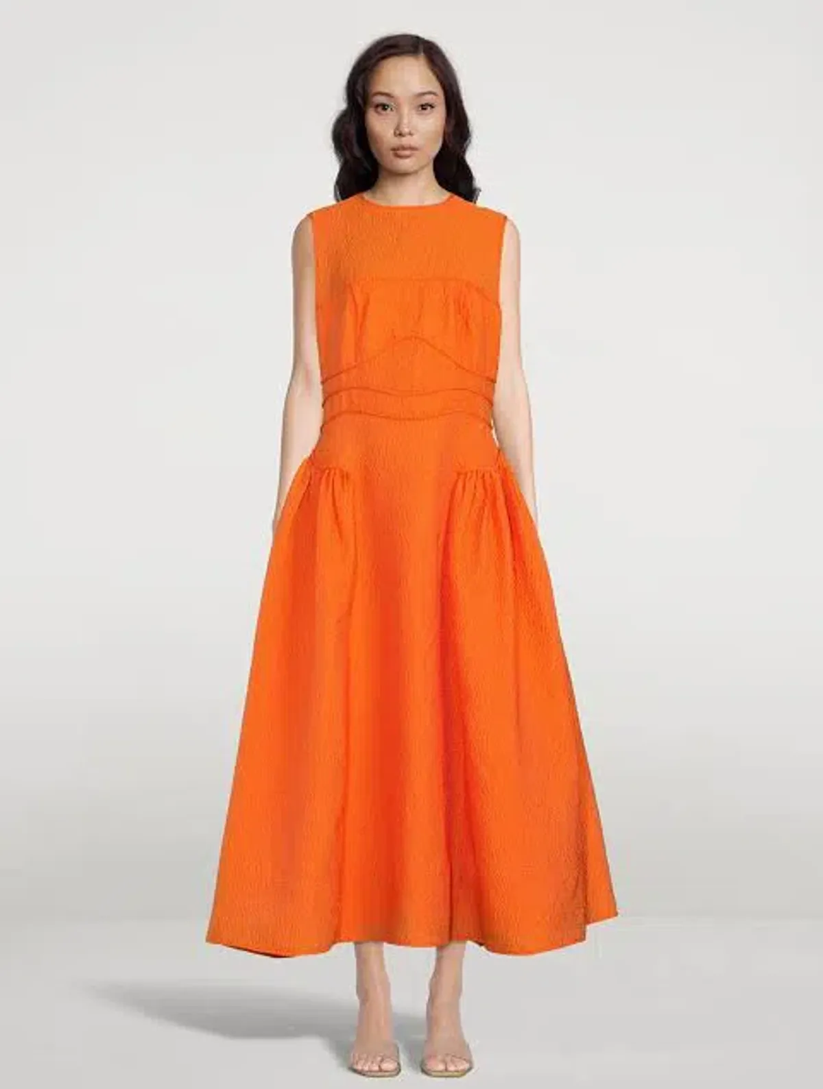 Rachel Gilbert Sophia Dress Orange Size AU 6 - Image 1