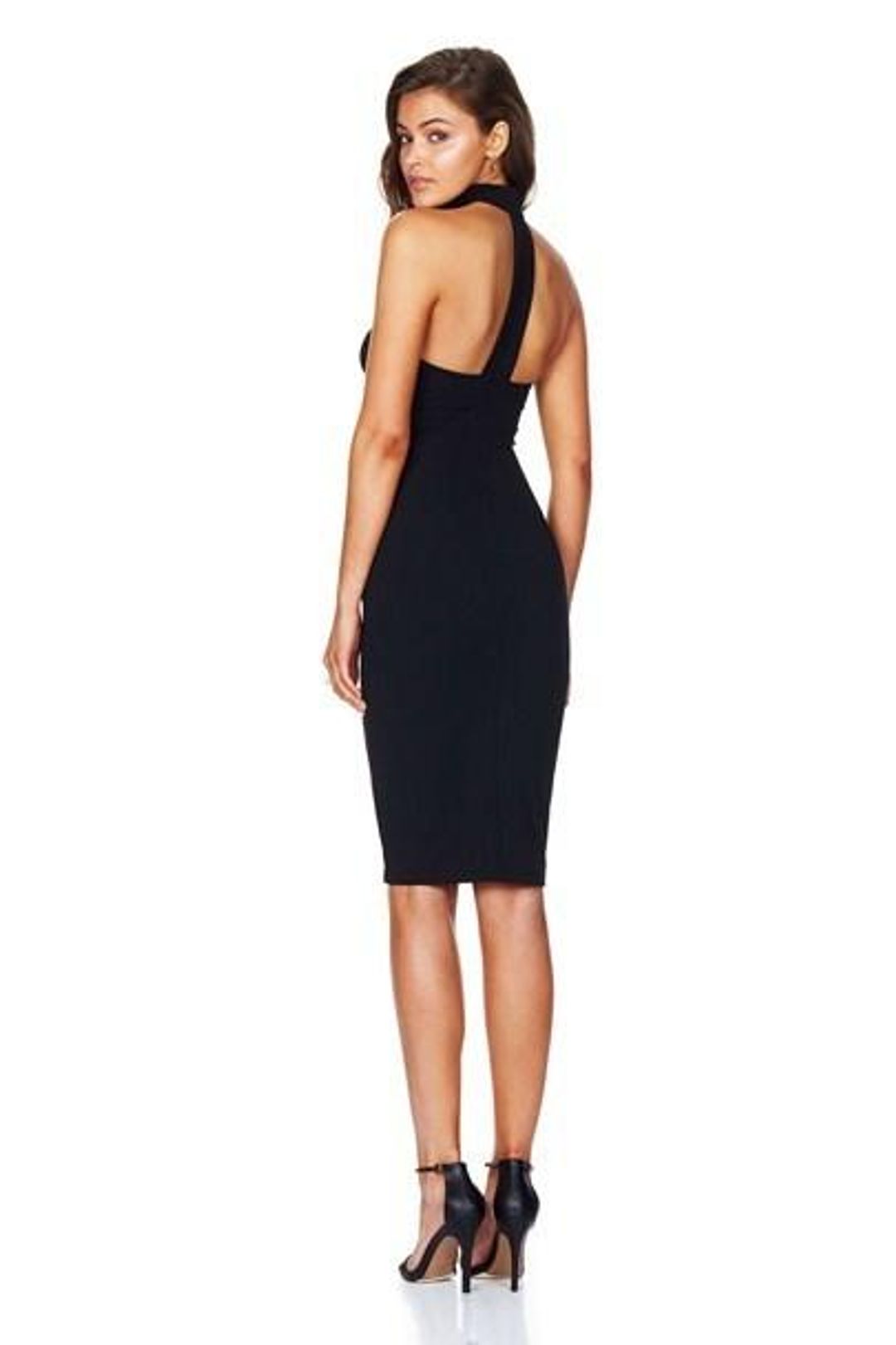 NOOKIE Frankie Bodycon Dress - Black - Size 8  for rent on The Volte - main image