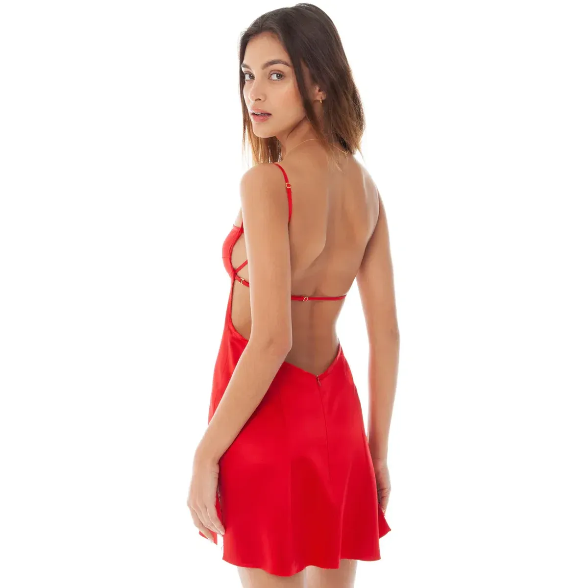 Are You Am I Missing Dress Red Size AU 6 - Image 2