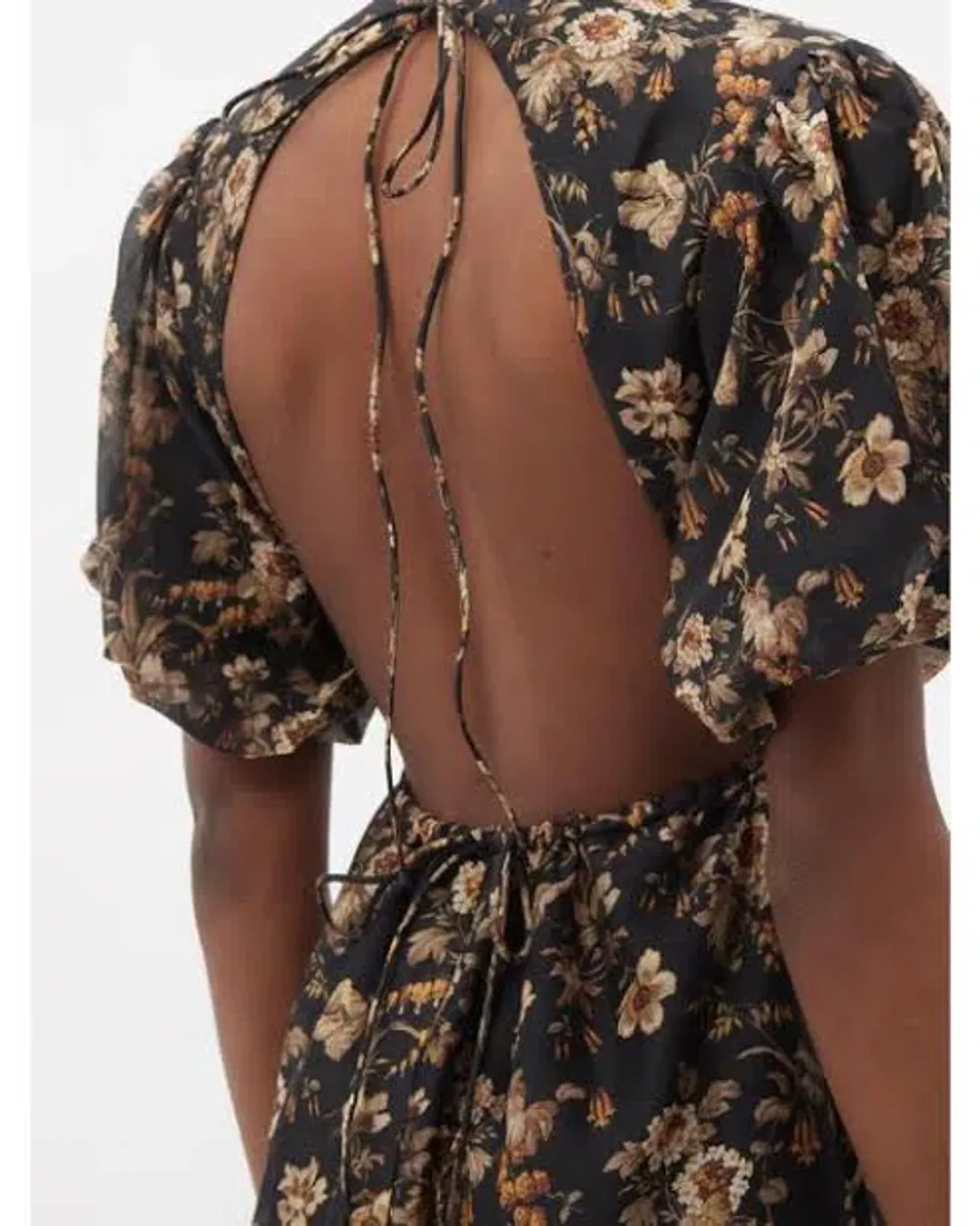Sir The Label Amerie Open Back Mini Dress Amerie Floral Print Size 1 / Au 8 for rent on The Volte - main image