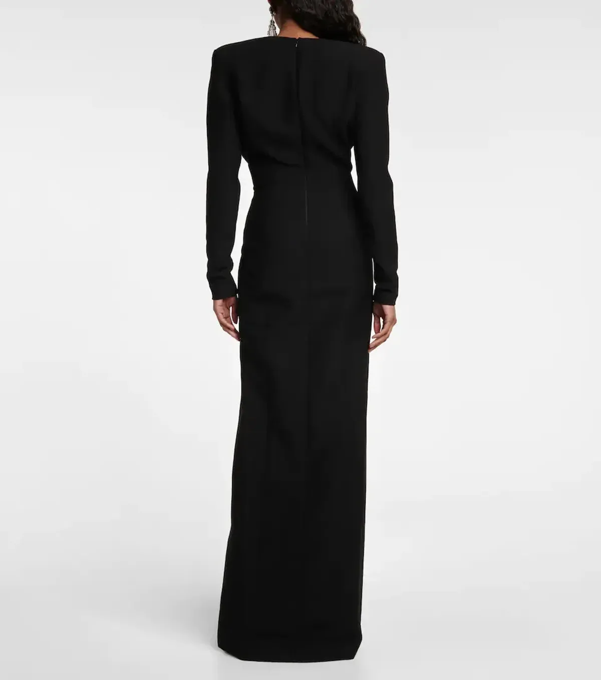 Monot Asymmetric Cut-out Gown Black Size 8  - Image 2