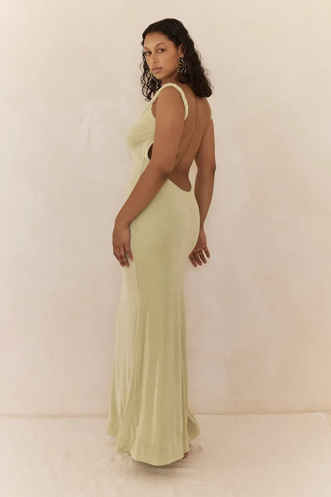 Johansen Frida Dress Green Size 10 for rent on The Volte - main image