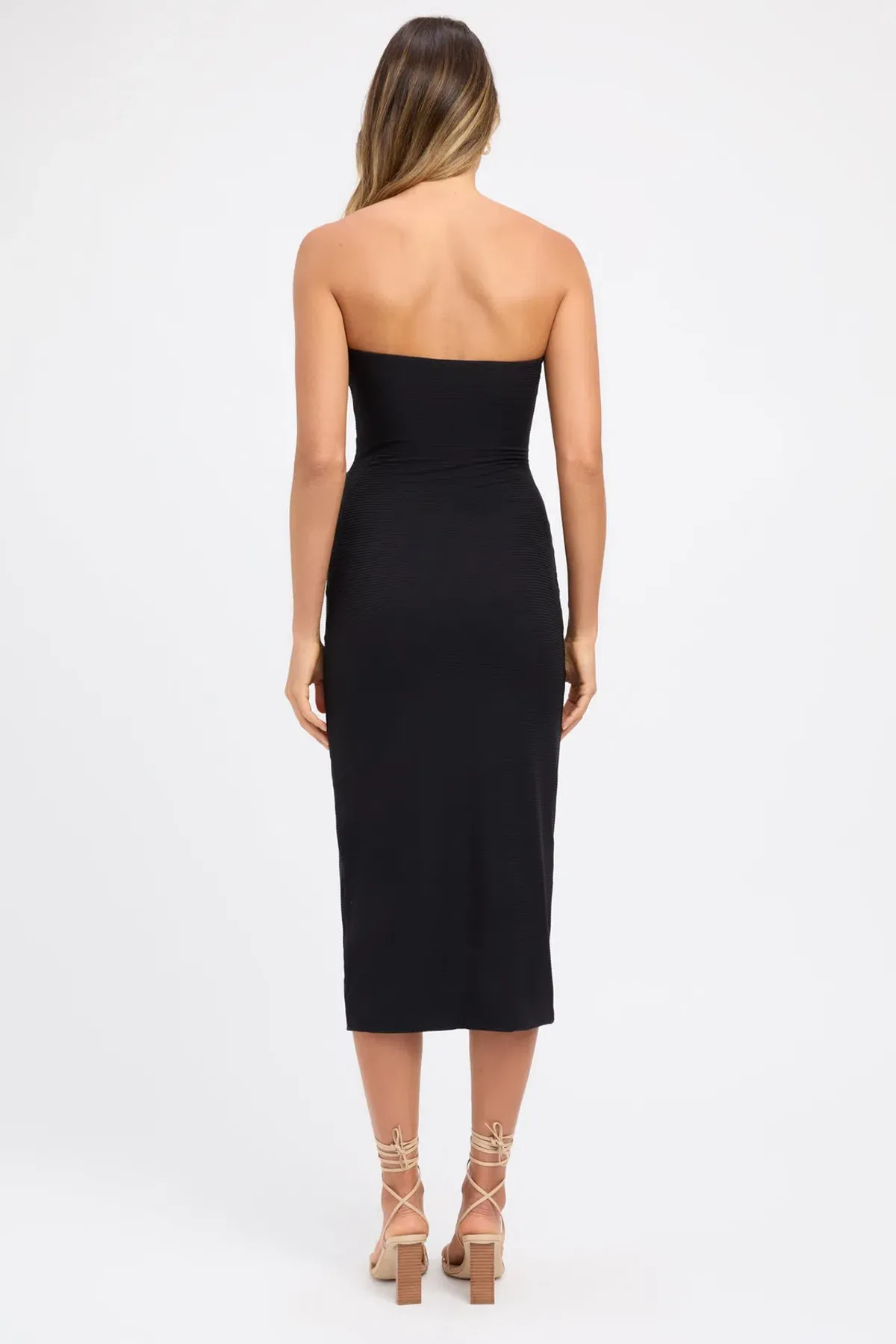 Kookai Ada Midi Dress Black Size 10 - Image 2