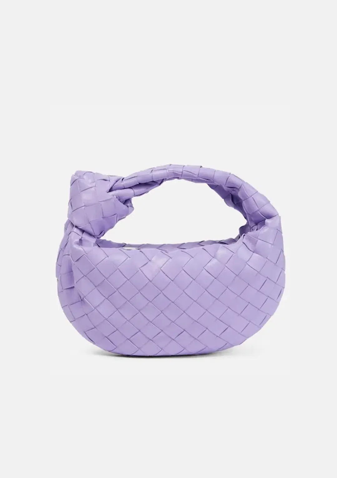 Bottega Veneta Jodie Mini Bag Wisteria Purple for rent on The Volte - main image