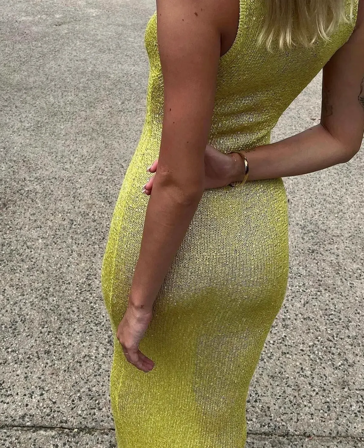 Asta Resort Natalia Dress Yellow Size 6  - Image 4