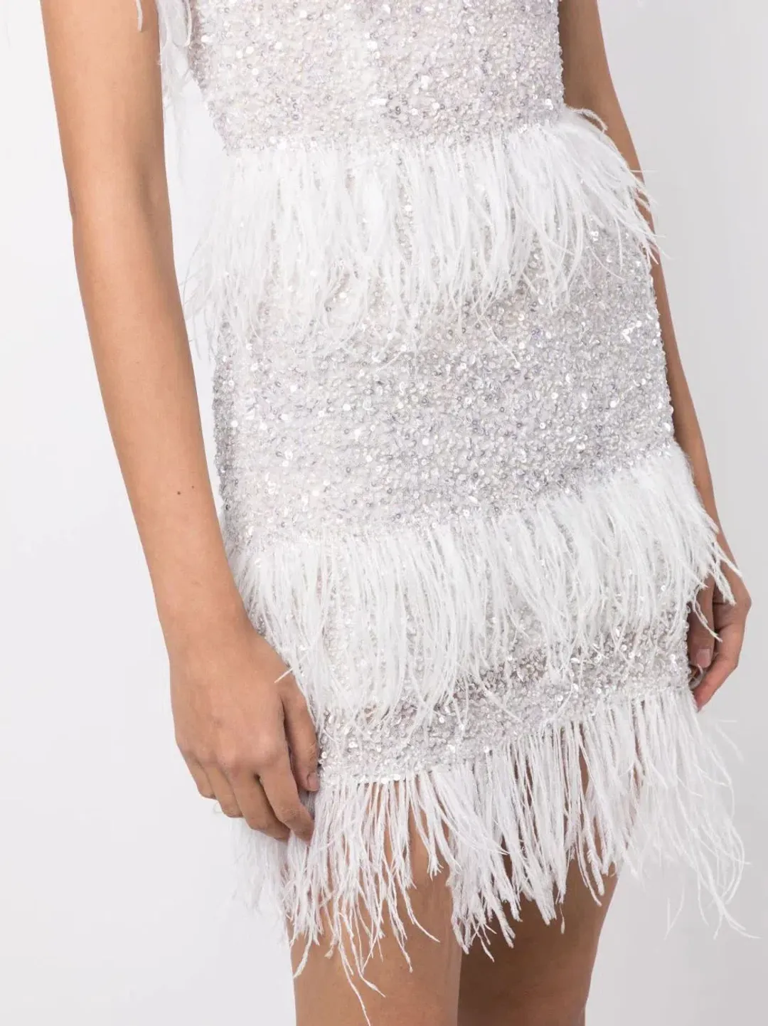 Rachel Gilbert Frenchy Mini Dress Ivory Size 1 / AU 8  for rent on The Volte - main image