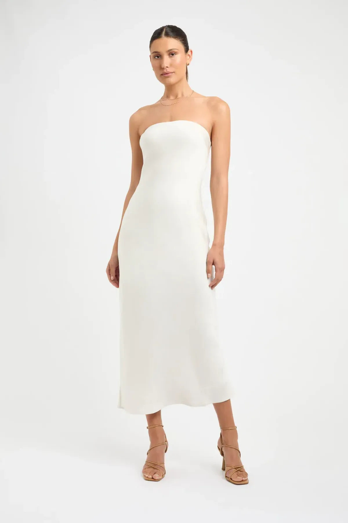 Kookai Milan Ivy Slip Dress Ivory Size 36/AU 8 - Image 1