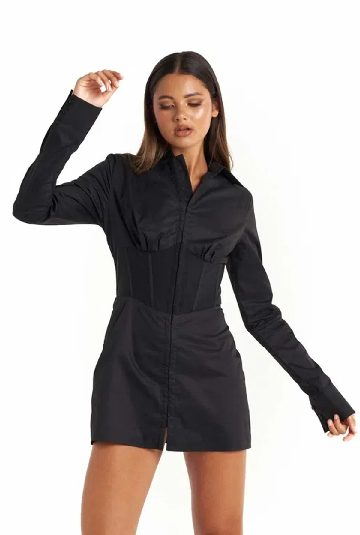 Nakedvice The Zach Dress Black Size L / AU 12 - Image 1