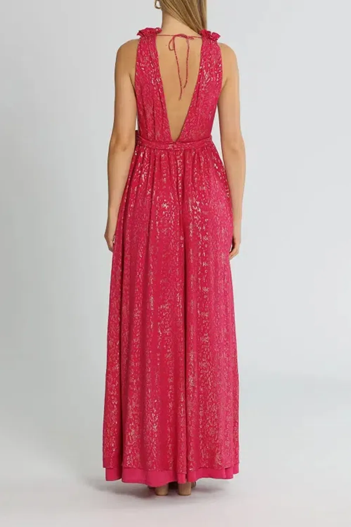 Rebecca Vallance Valencia Gown Pink Size AU 12 - Image 3