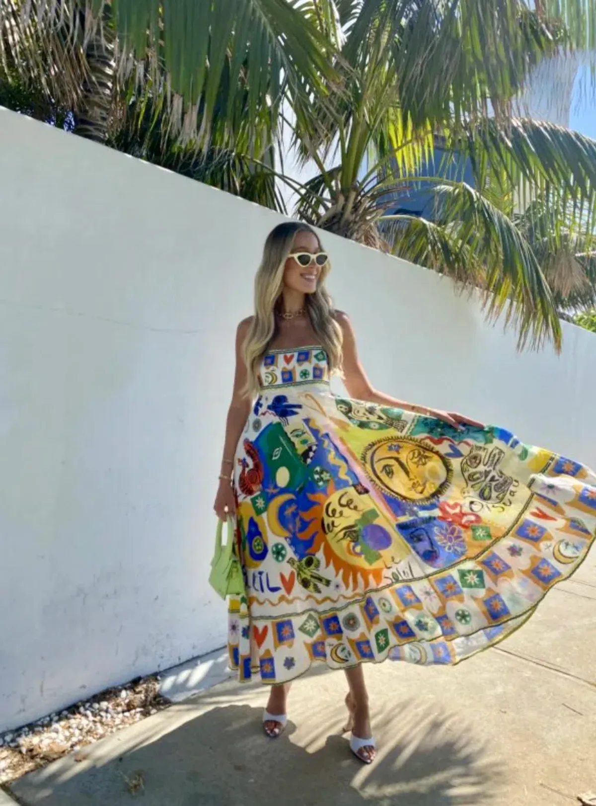 Alemais Soleil Sundress Multi-colored Size AU 12 - Image 2