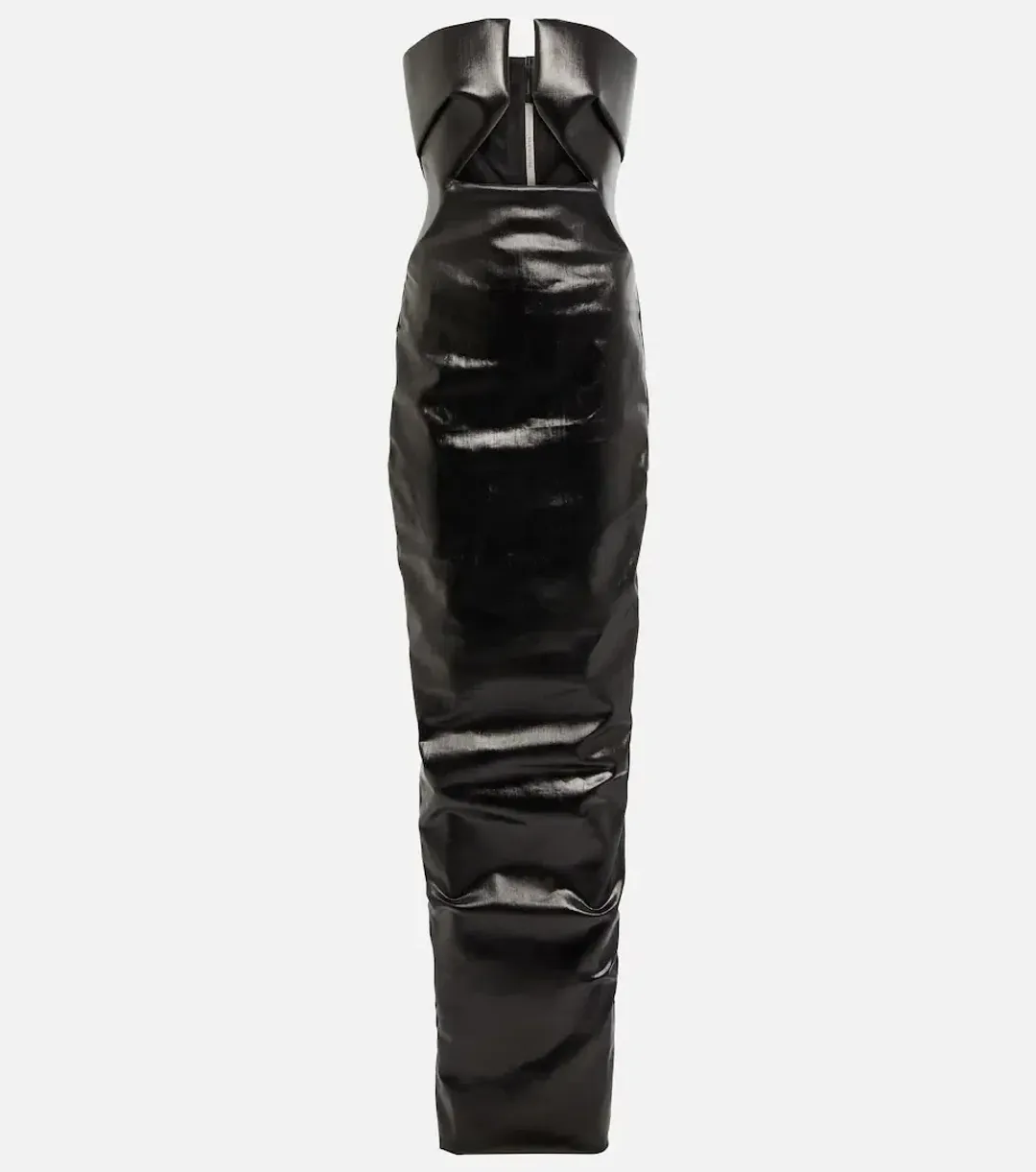 Rick Owens Prong Dress Black Size 10 for rent on The Volte - main image