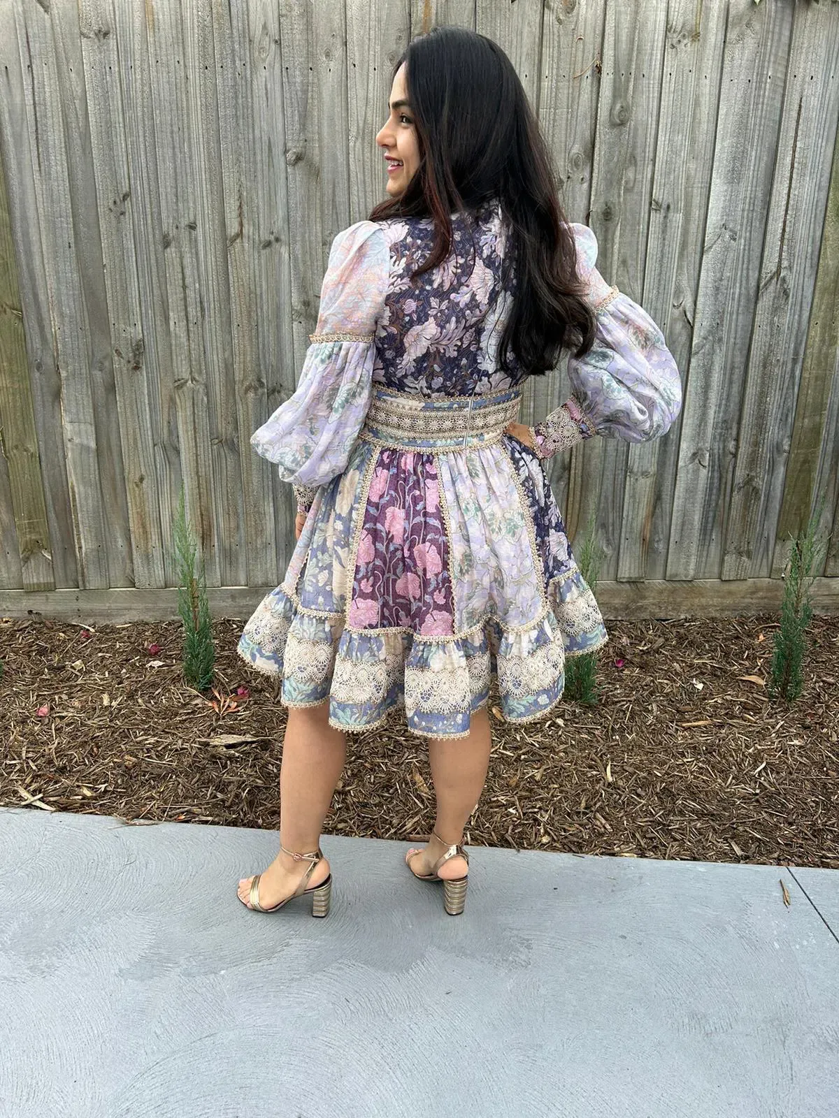 Zimmermann Celestial Mini Dress Multicolor Size 3 / Au 12-14 - Image 4