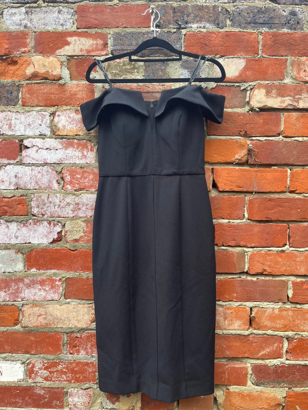 Vince Camuto Off the shoulder LBD Size 8 for rent on The Volte - main image